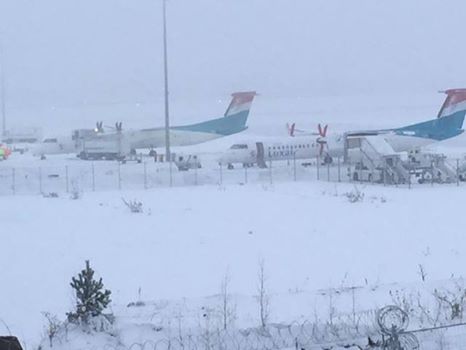 Luxemburgo: Neve provocou atrasos nos voos do Aeroporto de Findel