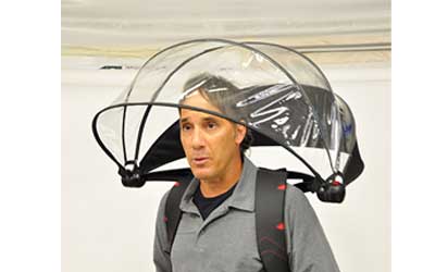 Nubrella chapéu-de-chuva mãos livres