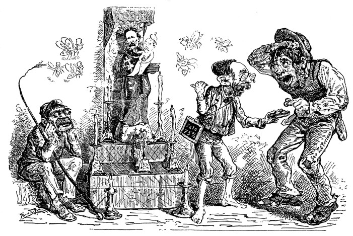 Zé Povinho nasce no dia 12 de junho de 1875, pela mão de Bordalo Pinheiro