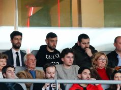 Bruno Fernandes assiste ao SC Braga – Sporting CP