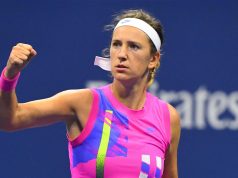 Tenista bielorrussa Victoria Azarenka abandona jogo e anuncia pausa na carreira