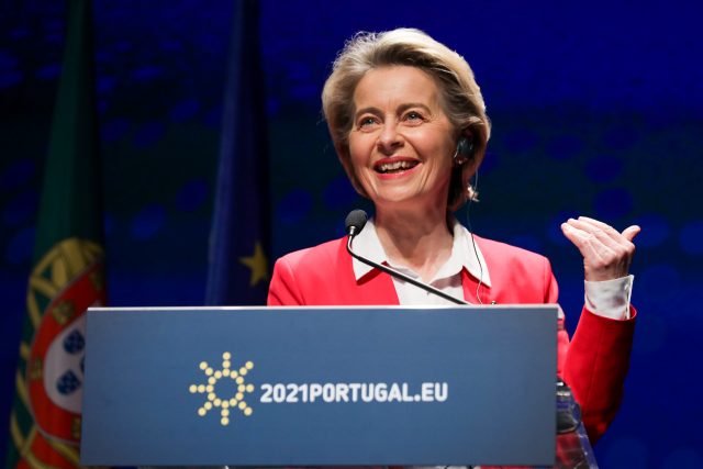 EU/Presidency: European Commission President Ursula Von Der Leyen visits Portugal