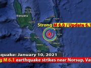 Sismo de magnitude 6,0 no Vanuatu sem danos mas com alerta de tusnami