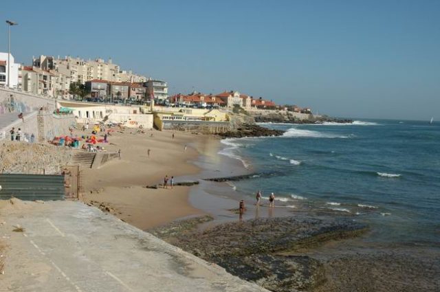 praia da Parede, em Cascais