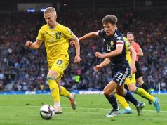 Ucrânia vence Escócia no ‘play-off’ e está a um jogo do Mundial2022