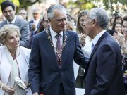 Marcelo condecora Cavaco Silva com o Grande-Colar da Ordem do Infante D. Henrique