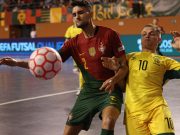 Portugal soma terceiro triunfo em três jogos na corrida ao Mundial de futsal