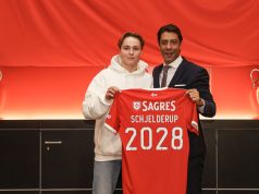 Extremo norueguês Andreas Schjelderup reforça Benfica