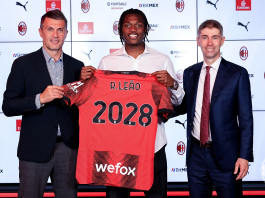 Futebolista Rafael Leão renova com AC Milan até junho de 2028